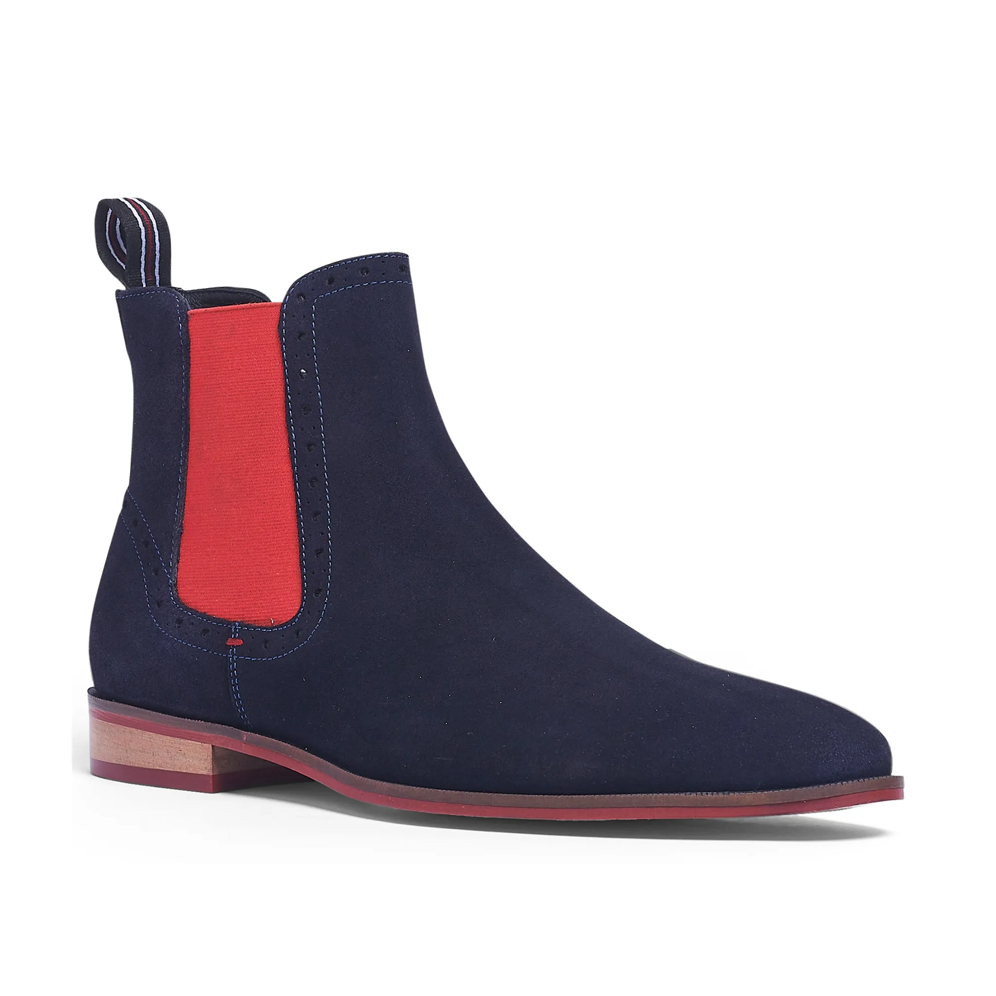 Mantra Chelsea Boot, Suede // Deep Blue