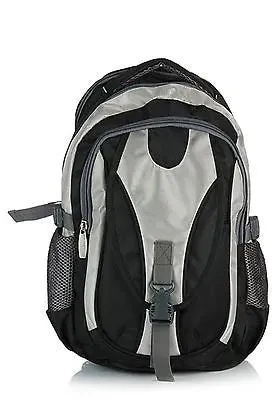 Marbel Black Backpack / School Bag by President Bags