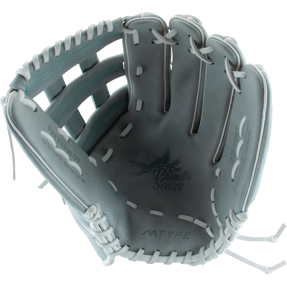 Marucci Palmetto 78R3 12.75 Fastpitch Glove: MFG3PL78R3FP-GY