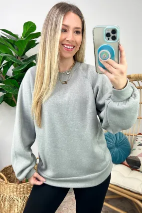 Maryana Long Sleeve Relaxed Sweatshirt - FINAL SALE