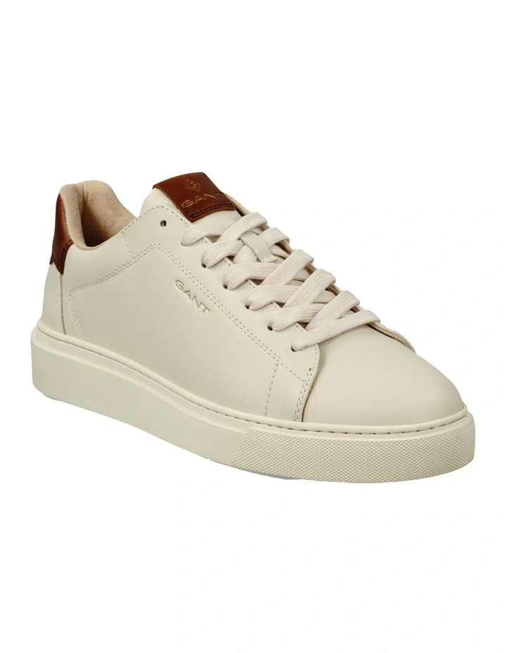 Mc Julien Leather Sneaker in Beige