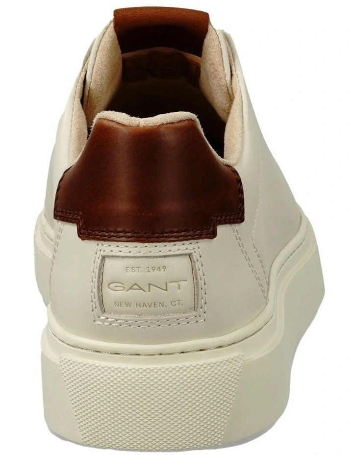 Mc Julien Leather Sneaker in Beige