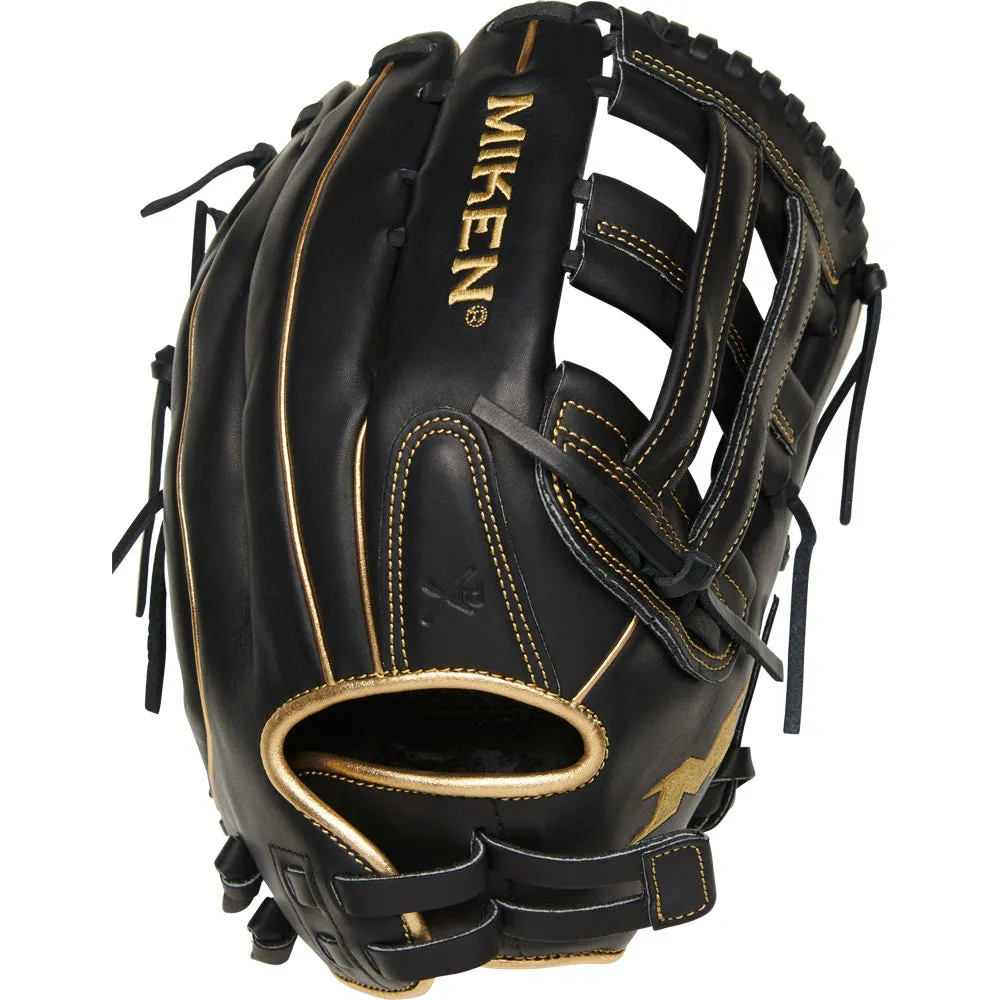 Miken Gold Limited Edition 13.5 Slowpitch Glove: PRO135-BG