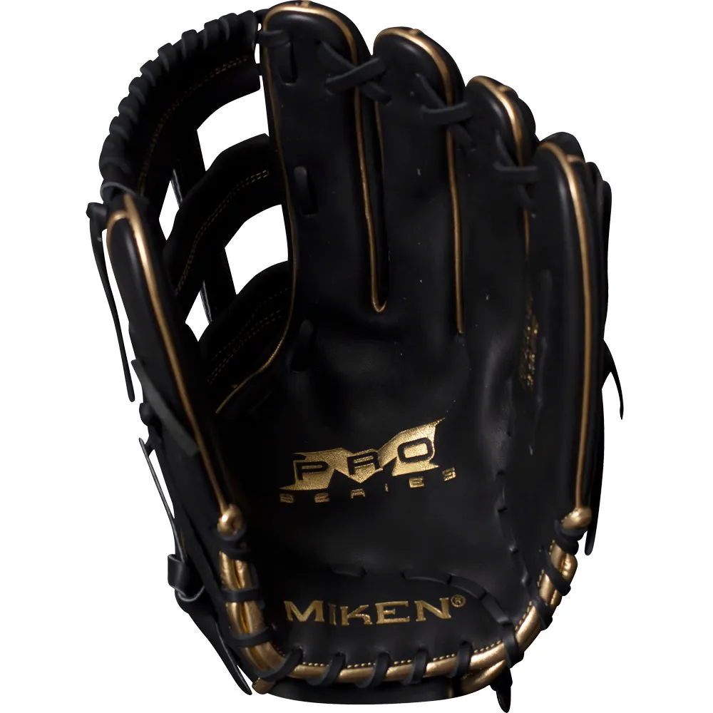 Miken Gold Limited Edition 13.5 Slowpitch Glove: PRO135-BG