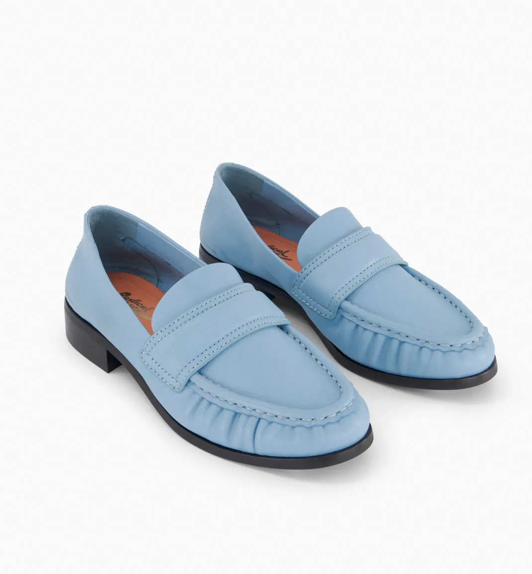 Miro Leather Loafer | Cornflower Blue