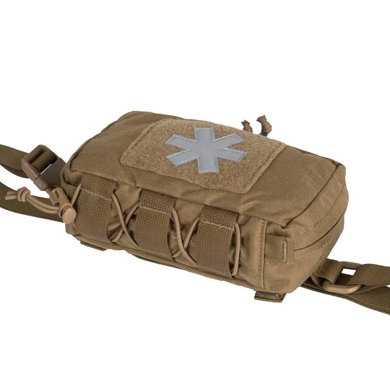 MODULAR INDIVIDUAL MED KIT POUCH - CORDURA - OLIVE GREEN