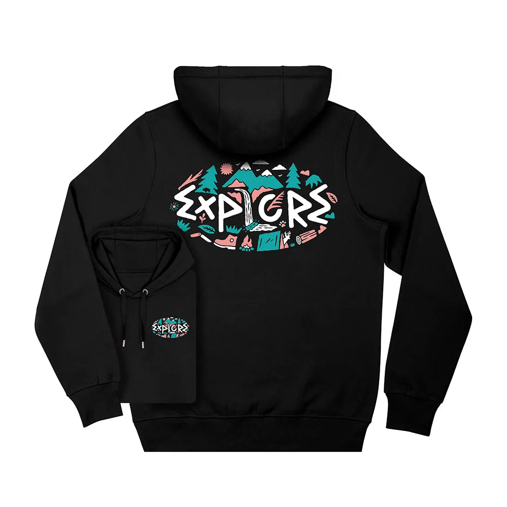 Montage Explore Hoodie / Back Print