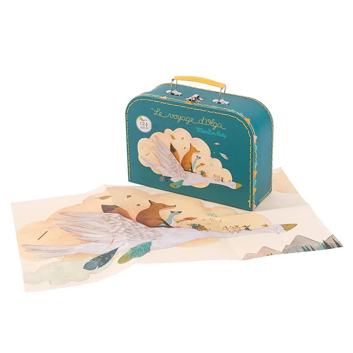 Moulin Roty Le Voyage D'Olga Olga The Goose Jigsaw Puzzle