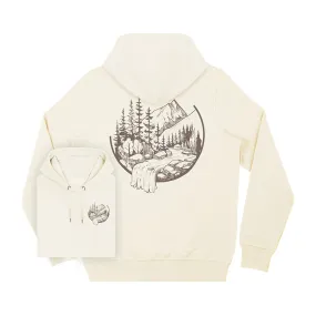 Mountain Trek Hoodie / Back Print