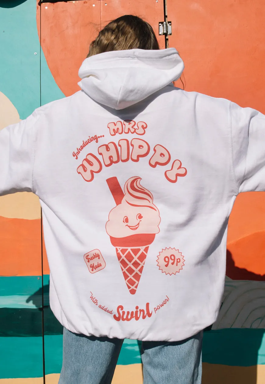 Mrs Whippy Women's Ice Cream Graphic Hoodie