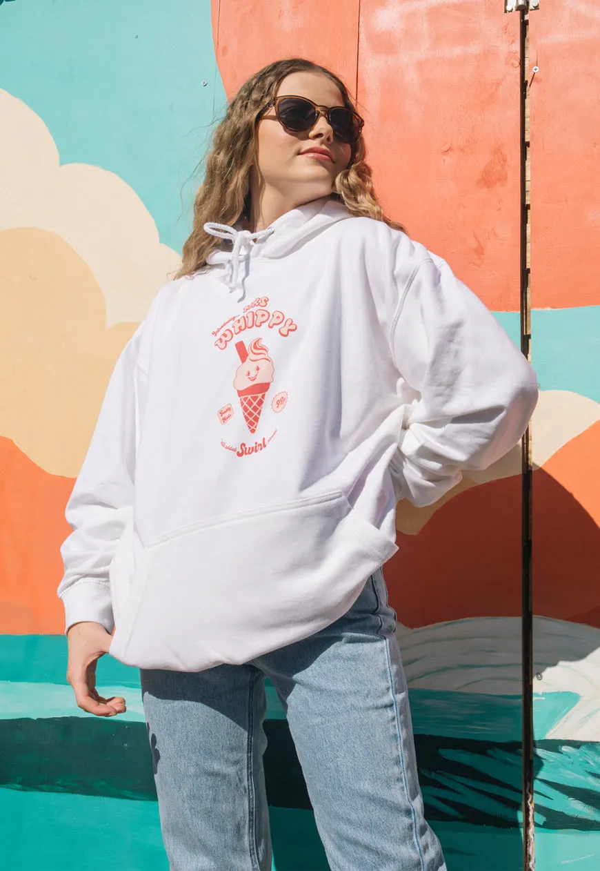 Mrs Whippy Women's Ice Cream Graphic Hoodie