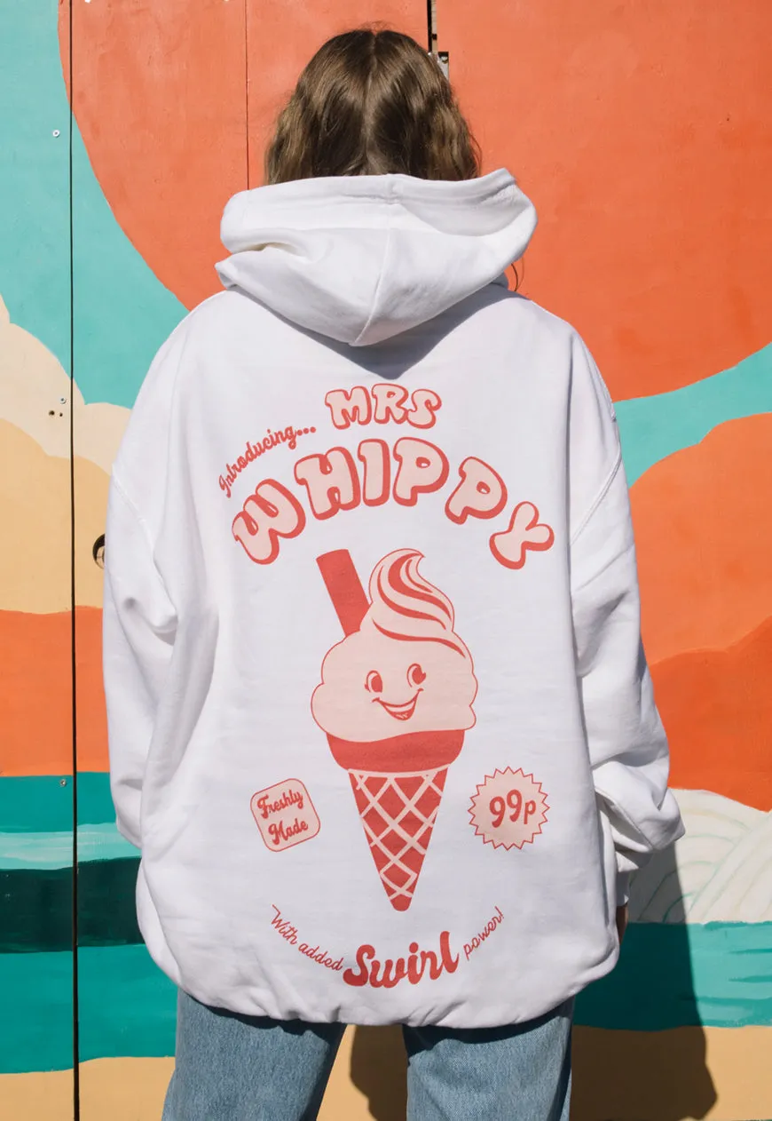 Mrs Whippy Women's Ice Cream Graphic Hoodie