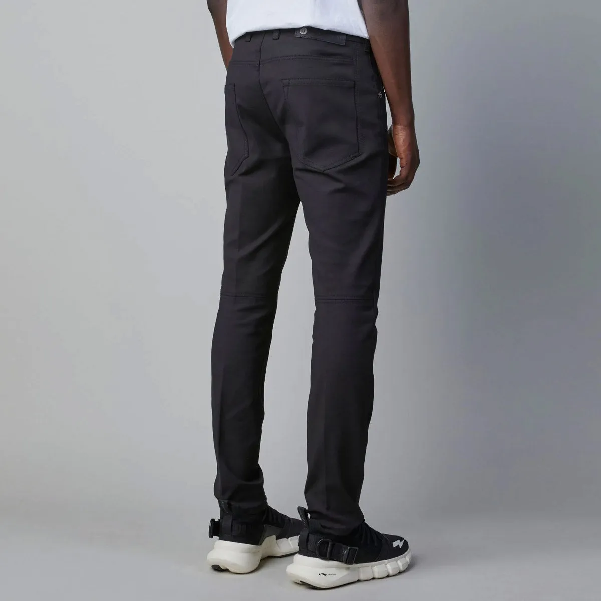 Neil Barrett - Soft Stretch Cotton Super Skinny Jeans in Black