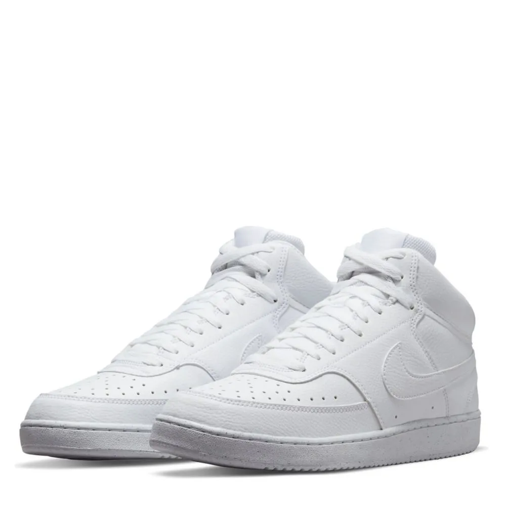 NIKE  MENS COURT VISION MID SNEAKER