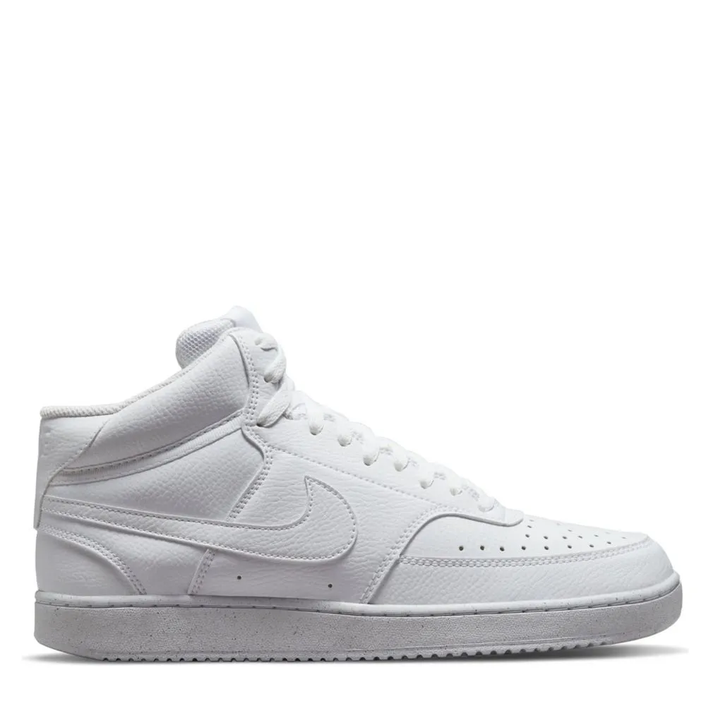 NIKE  MENS COURT VISION MID SNEAKER