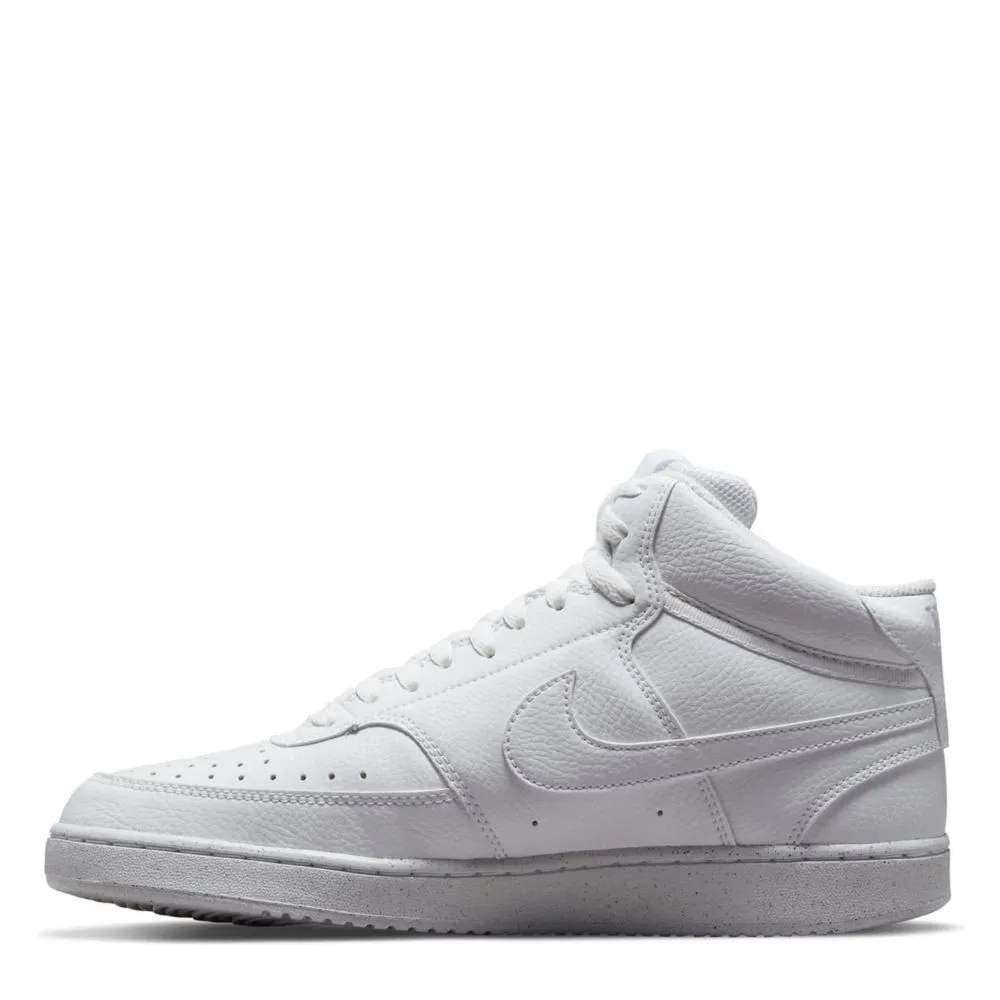 NIKE  MENS COURT VISION MID SNEAKER