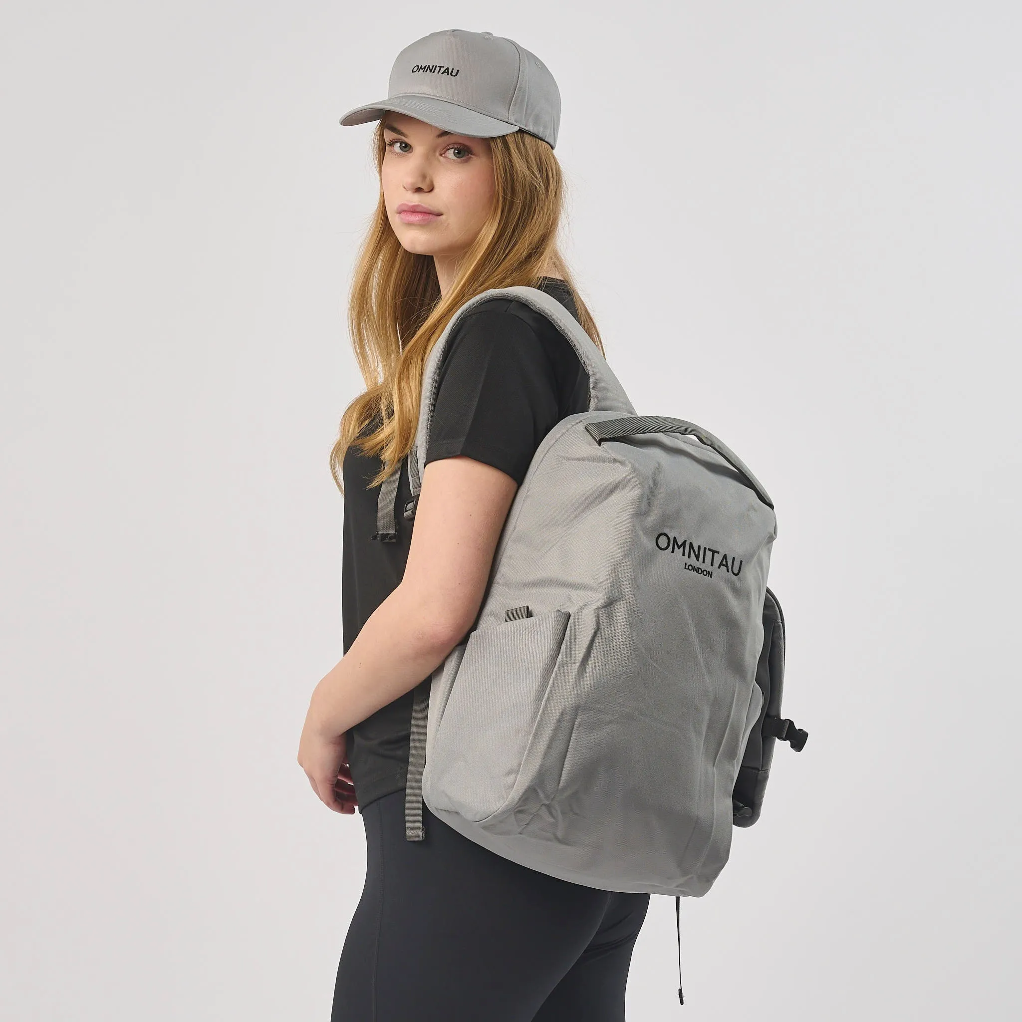 Omnitau Unisex 17 Litre Breathable Commuter Backpack - Grey