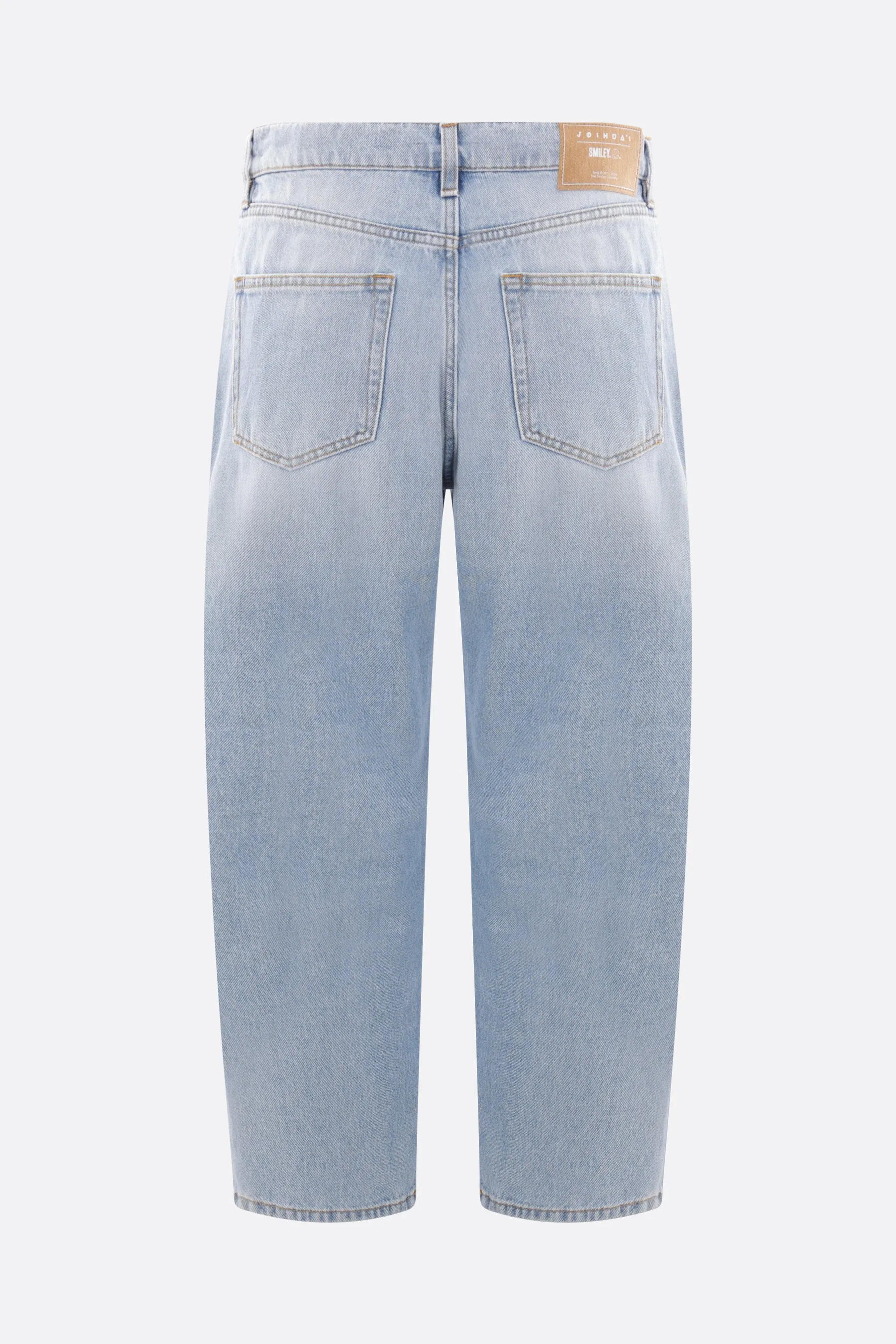 Outline denim cropped jeans