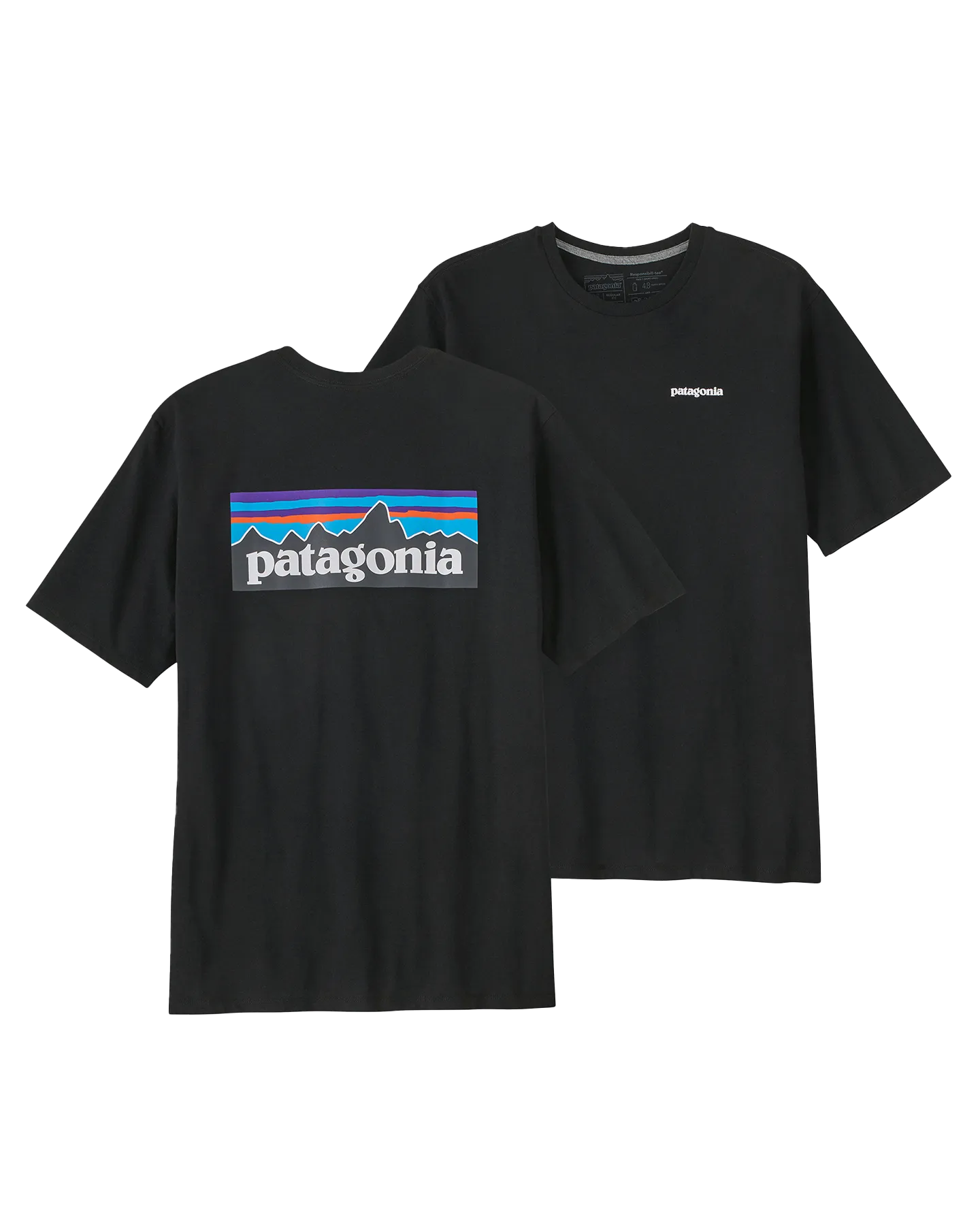 Patagonia P-6 Logo Responsibili-Tee - Black