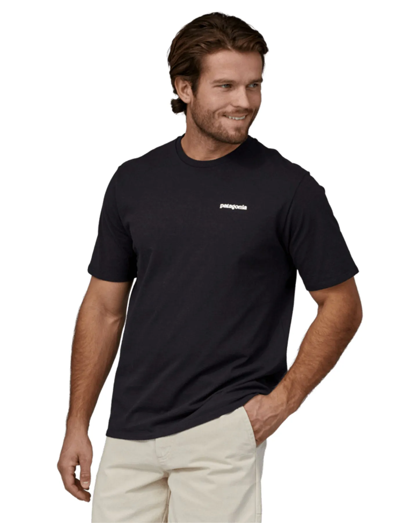 Patagonia P-6 Logo Responsibili-Tee - Black