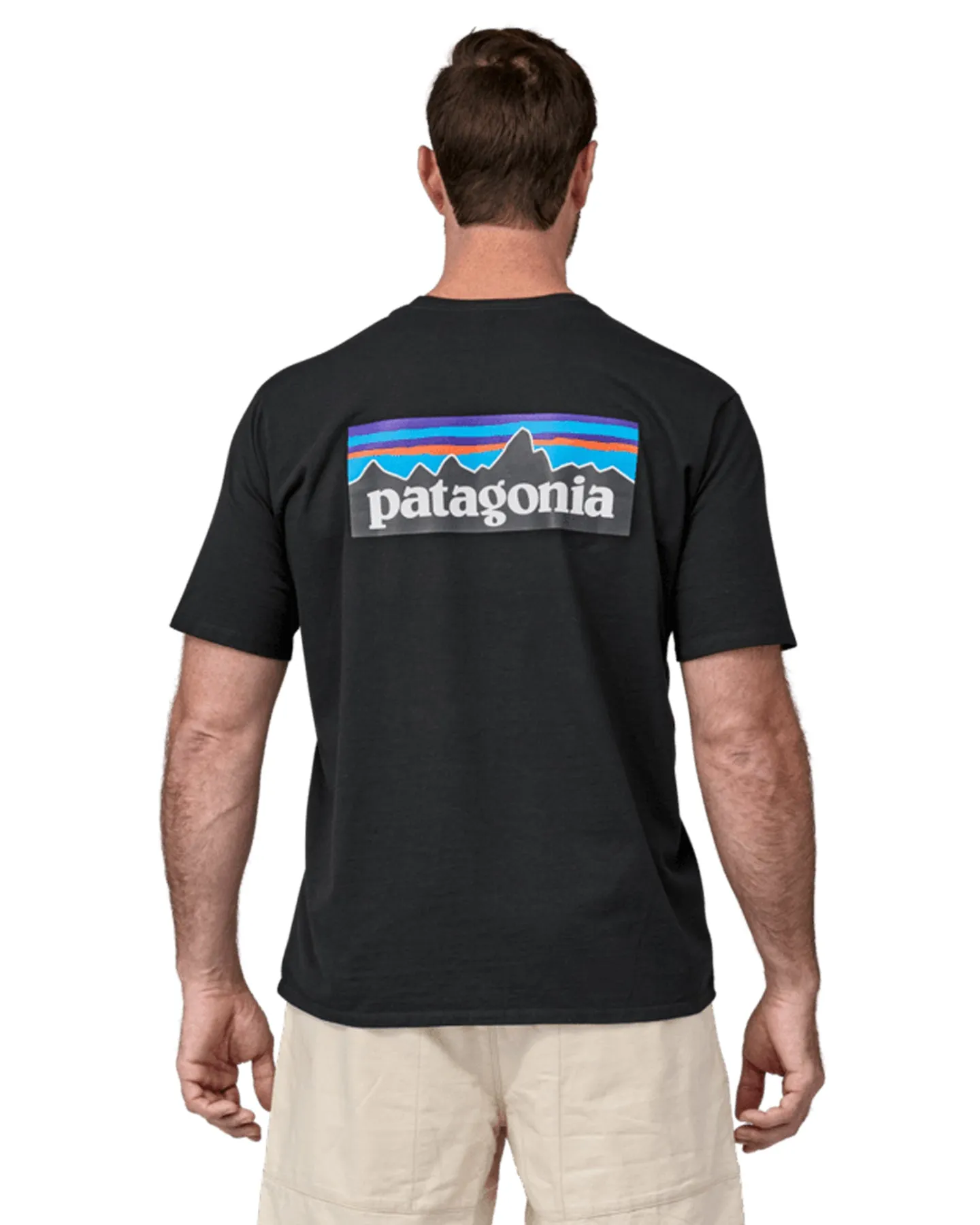 Patagonia P-6 Logo Responsibili-Tee - Black