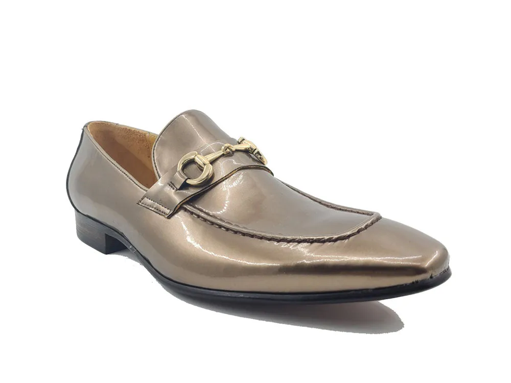 Patent Leather Horse Bit Loafer