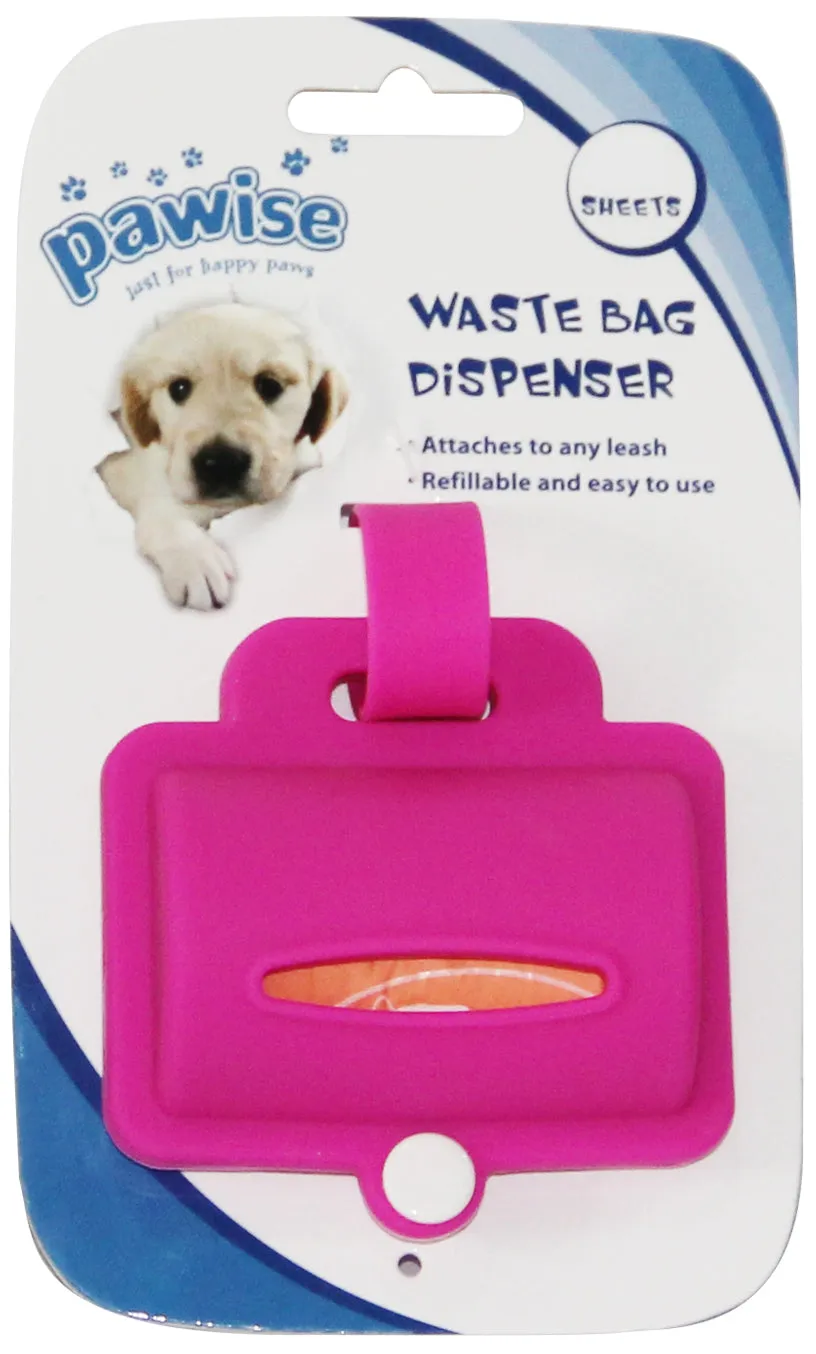 Pawise Waste Bag Dispenser Silicone (incl. 20 bags)