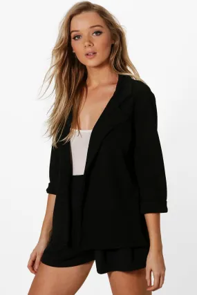 Phoebe Waffle Boyfriend Blazer