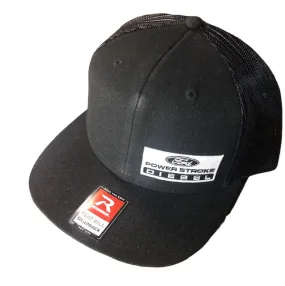 Power Stroke Richardson FlatBill SnapBAck with White Logo Patch