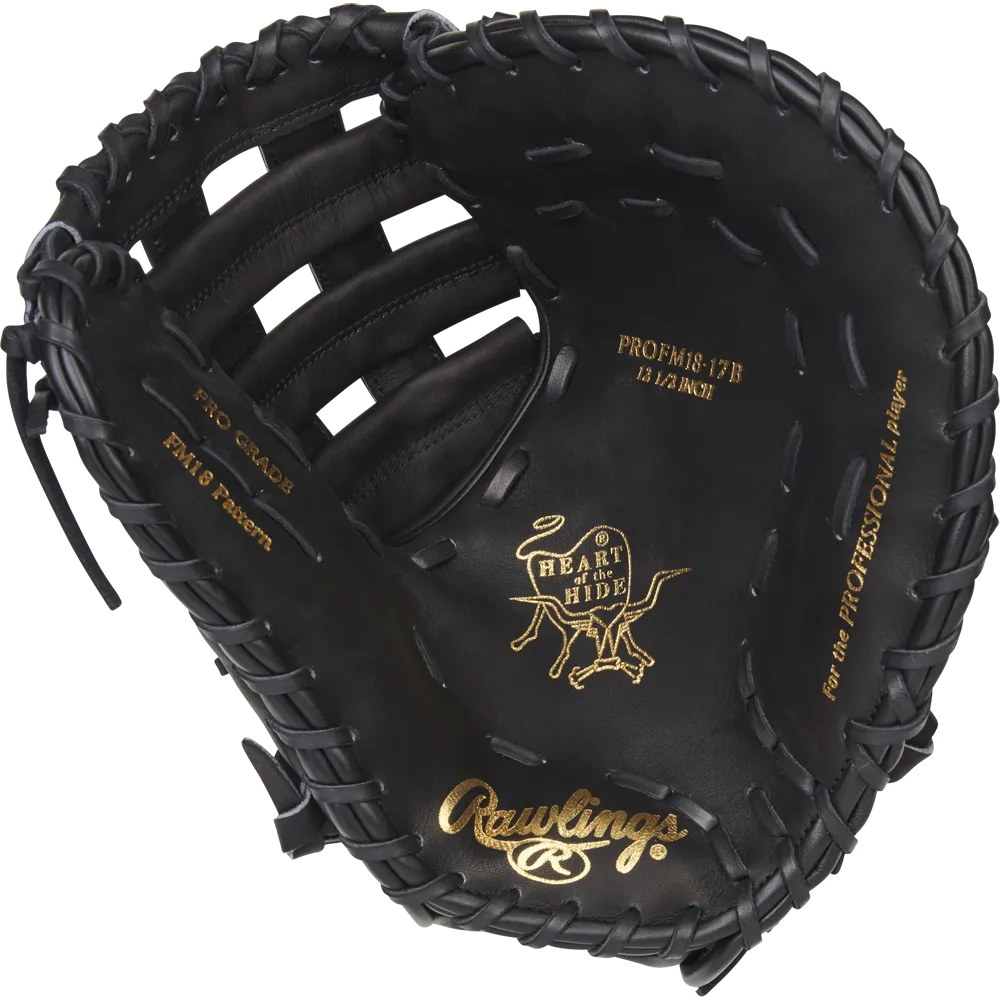 Rawlings Heart of the Hide 12.5 Baseball First Base Mitt: PROFM18-17B