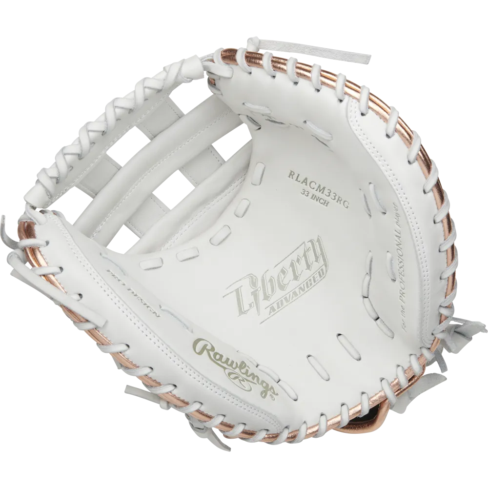 Rawlings Liberty Advanced 33 Fastpitch Catcher's Mitt: RLACM33RG