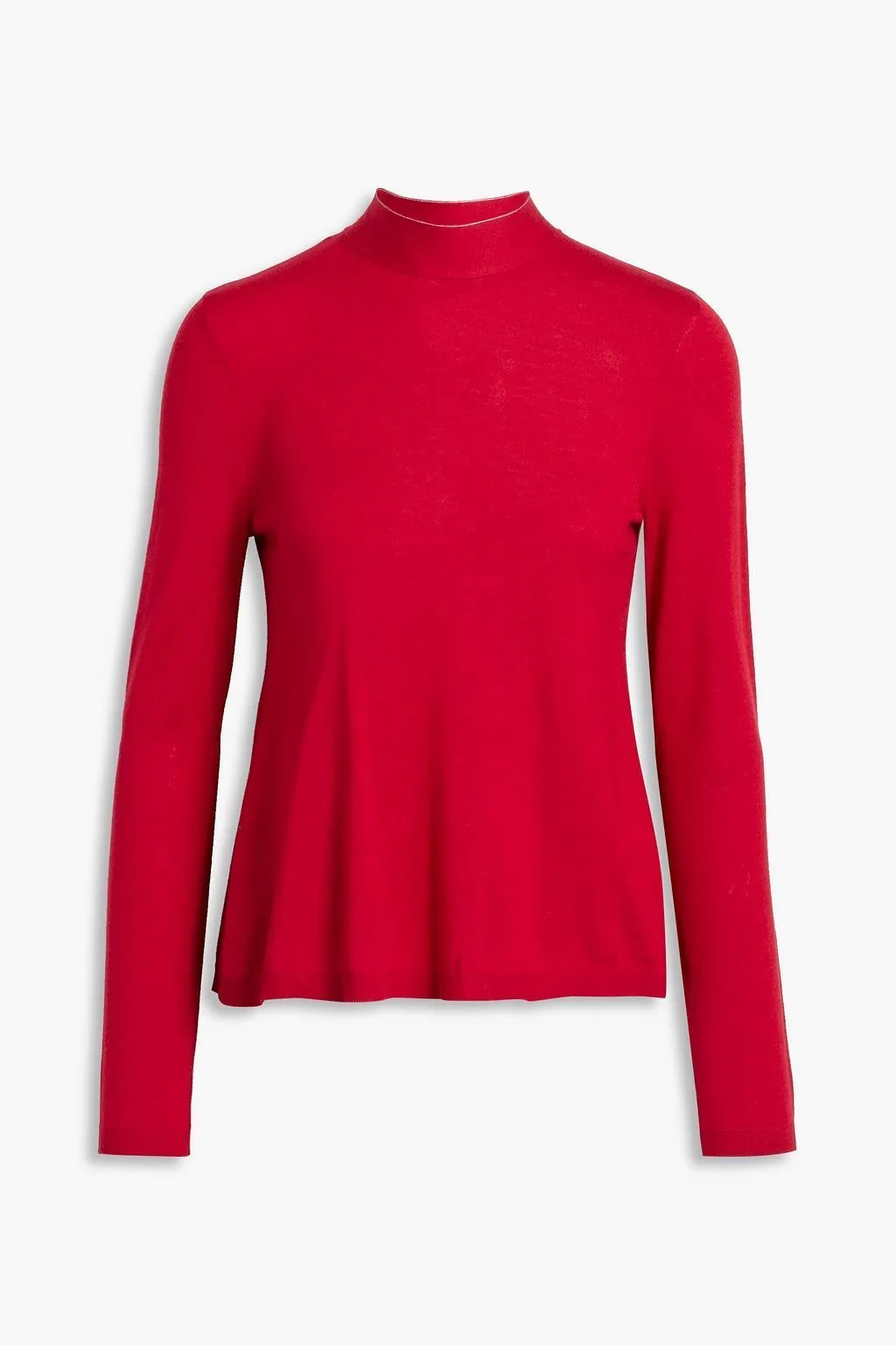 RED VALENTINO  |Long Sleeves Elegant Style V-neck & Crew neck