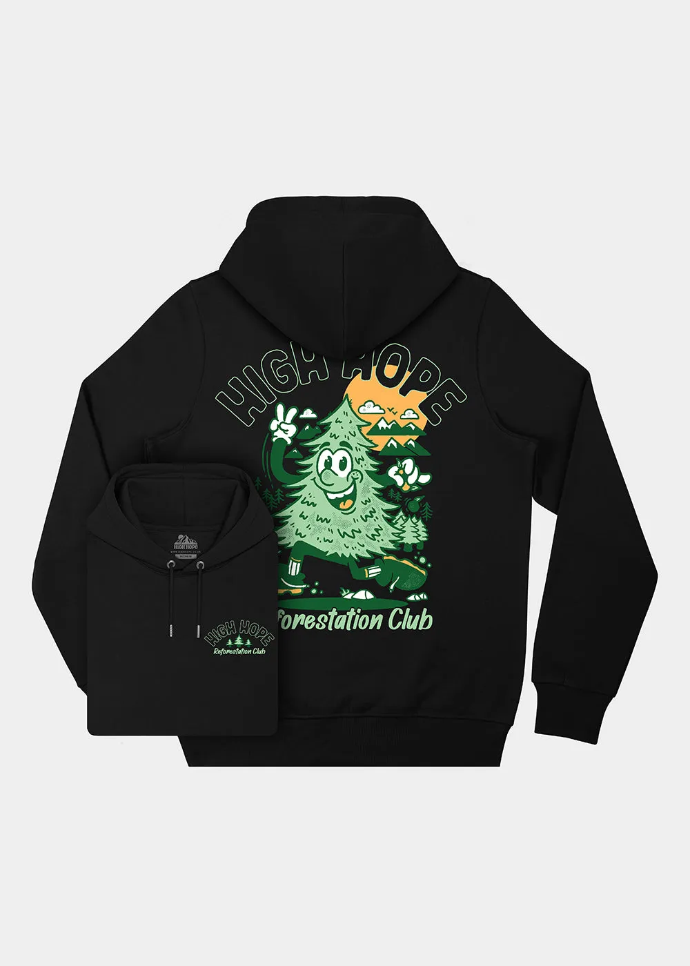 Reforestation Club Hoodie / Back Print