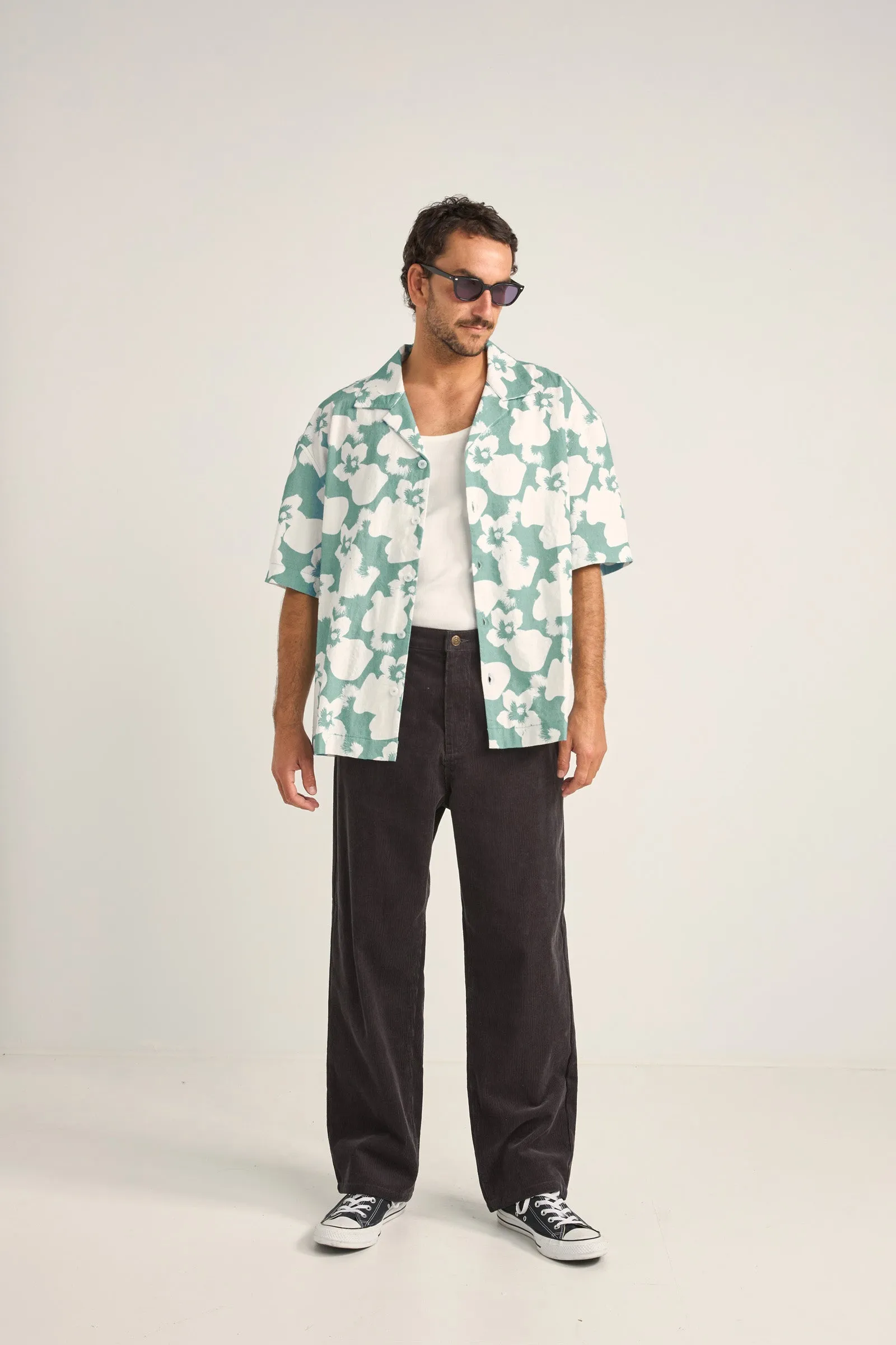 Relaxed Floral Camo Ss Shirt Camo