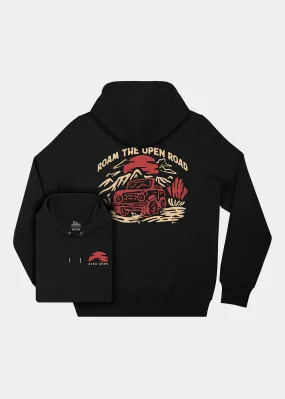 Roam the Open Road Hoodie / Back Print