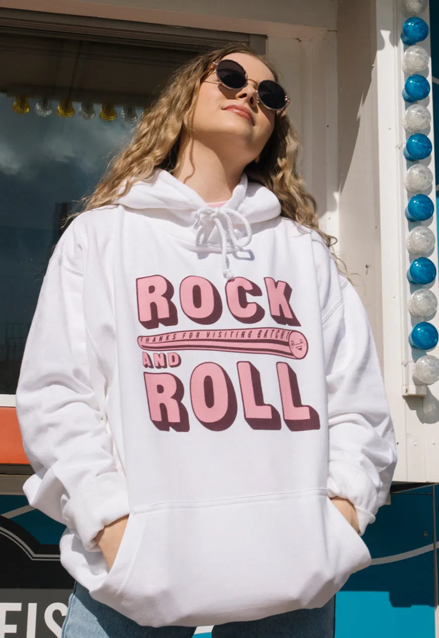 Rock and Roll Women's British Seaside Graphic Hoodie