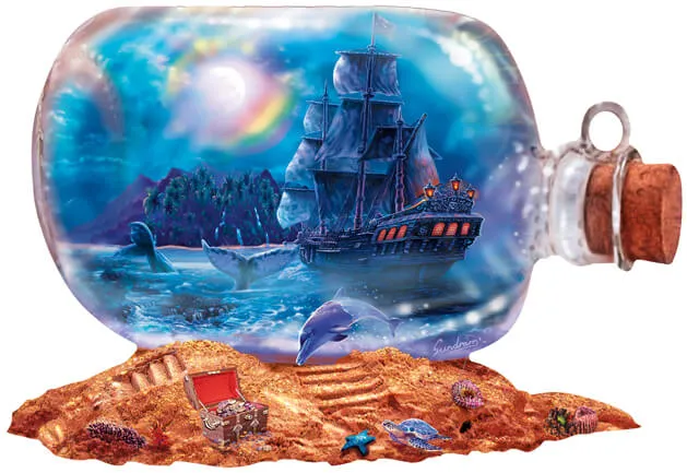 Run Aground Shaped Jigsaw Puzzle