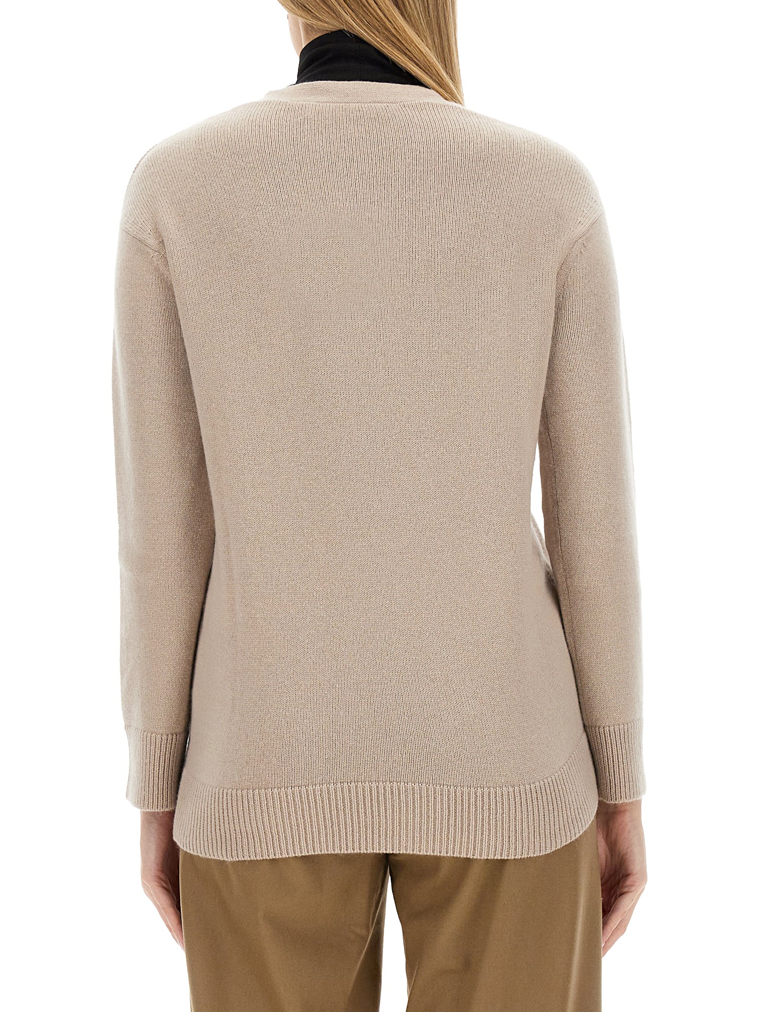 S MAX MARA    WOOL AND CASHMERE JANE CARDIGAN