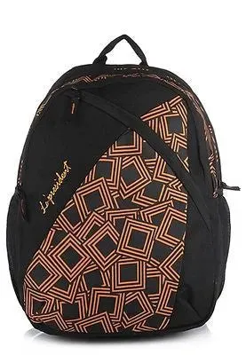 Shell Orange Backpack / School Bag by President Bags