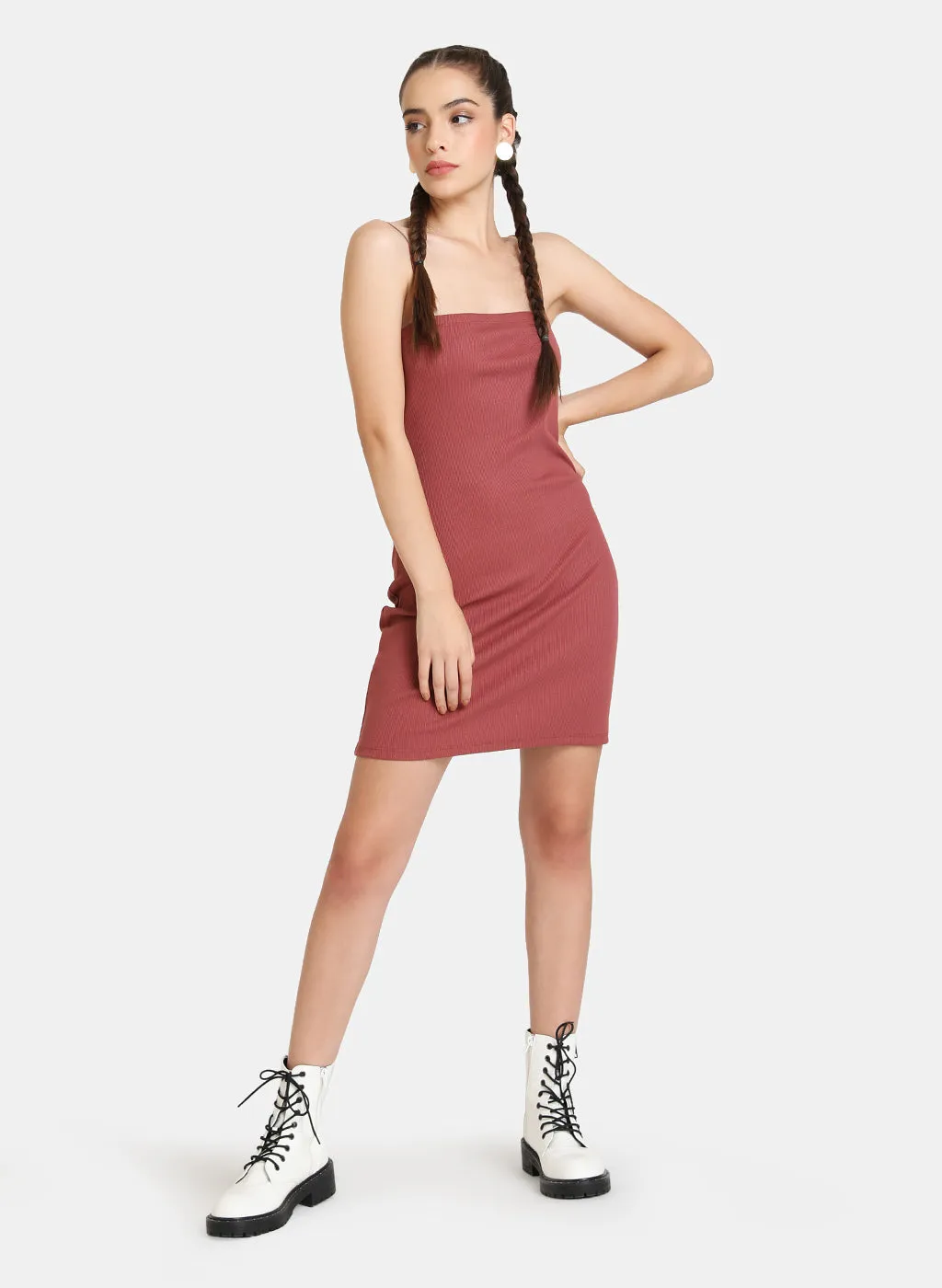 Short Ribbed Dress