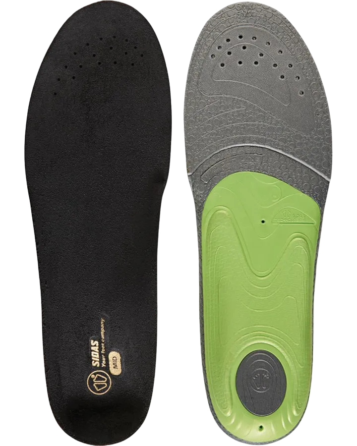 Sidas 3Feet Slim Mid Footbeds