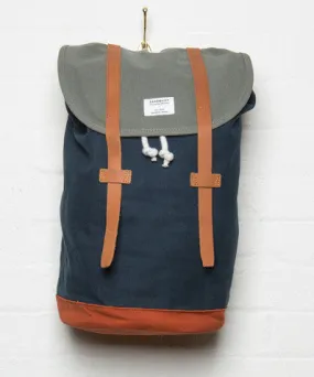 Stig Backpack Multi Blue Grey