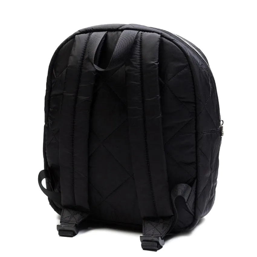 STSSY BARRIERS QUILTED BACKPACK // BLACK