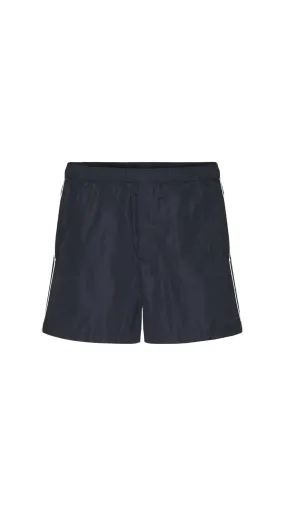 Stud Nylon Swim Shorts - Navy