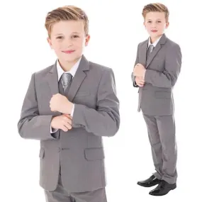 Suit for boys: 3 pieces Set - Grey