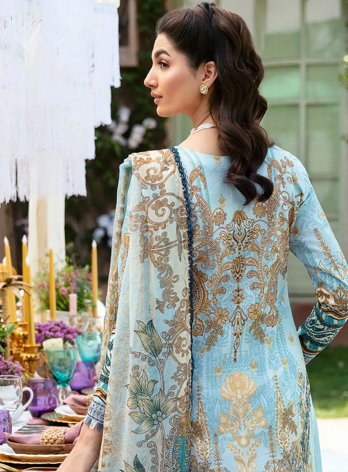 Summer Glow By Gulaal Embroidered Lawn 3 Piece Unstitched Suit GL24SG D-02 AMAYRAH