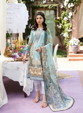 Summer Glow By Gulaal Embroidered Lawn 3 Piece Unstitched Suit GL24SG D-02 AMAYRAH