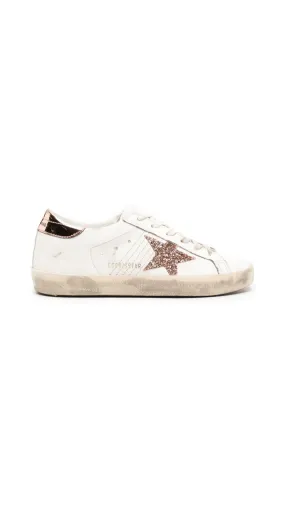 Super Star Sneakers - White/Rose Gold