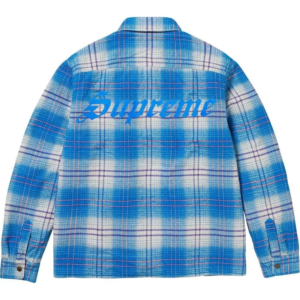 Supreme  |Other Plaid Patterns Unisex Street Style Long Sleeves Plain