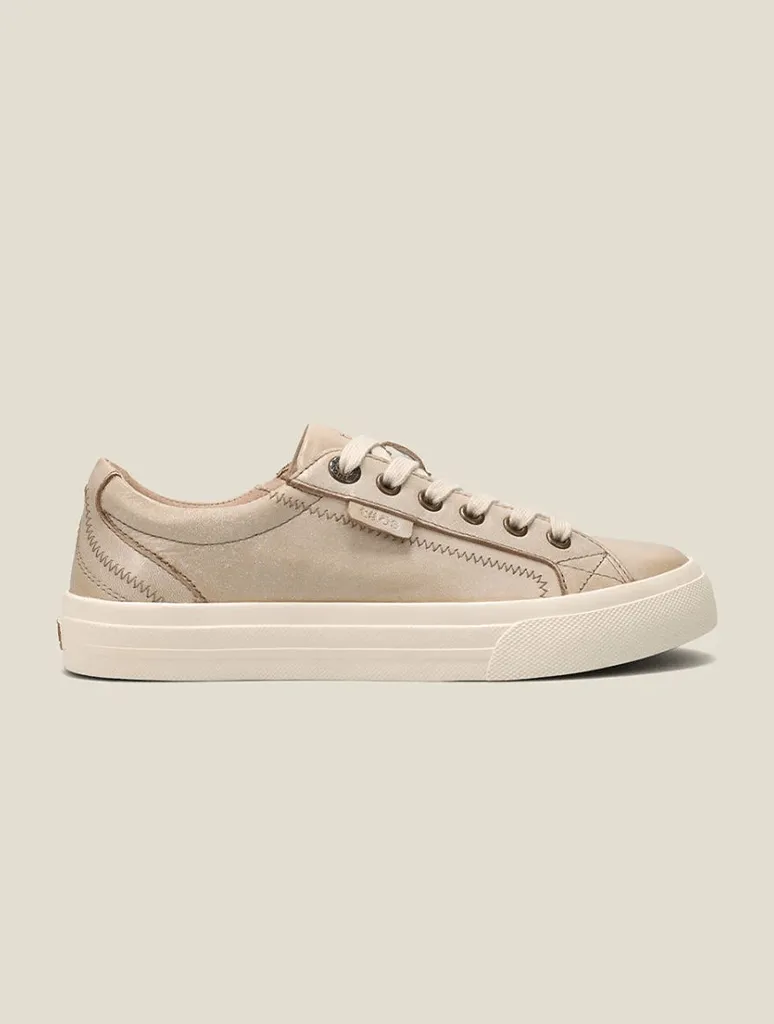 Taos Plim Soul Luxe Sneaker in Oyster